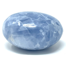 Load image into Gallery viewer, Blue Calcite Palm Stone