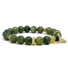 Load image into Gallery viewer, Natural Green Jade