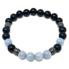 Load image into Gallery viewer, Black Onyx &amp; Blue Angelite