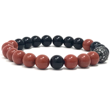 Load image into Gallery viewer, Black Onyx &amp; Red Jasper